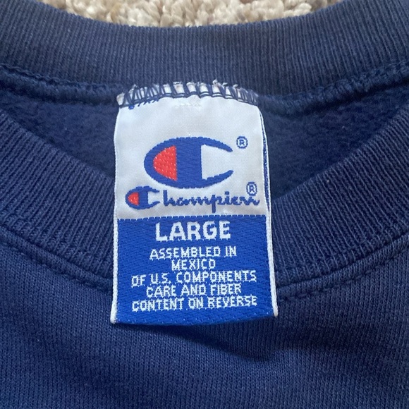 Vintage Penn State Crewneck Sweatshirt Champion Athletics size large - Picture 3 of 4